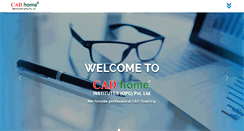 Desktop Screenshot of cadhome.in